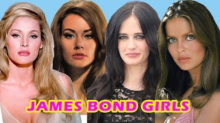 James Bond Girls Then and Now & Name & Age