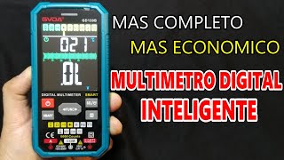 ✅ El Multimetro Digital Inteligente MAS COMPLETO que conozco IDEAL PARA TU LABORATORIO - GVDA GD120B