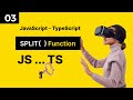 SPLIT Function - Generating Arrays from String in TypeScript + JavaScript