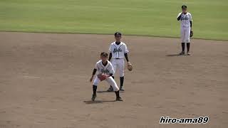 《少年軟式》【シートノック】　精華クラブ（福山市）【全日本少年野球大会・広島県決勝大会】