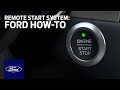 Ford Remote Start System | Ford How-To | Ford