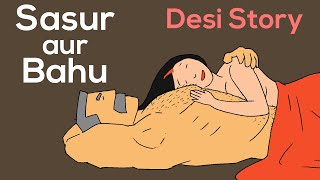 Sasur Ji Aur Bahu ke Romantic Love Stoy - Animated Short Film - Desi Story
