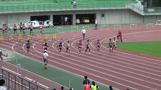 2020.07.25 第２回記録会　男子100m TR9組