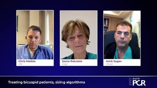 Treating bicuspid patients- sizing algorithms