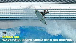 South Korea Wave Pool gets air section