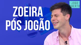 Debate Jogo Aberto: Zoeira pós Corinthians x Flamengo tem choro e vôlei no estúdio