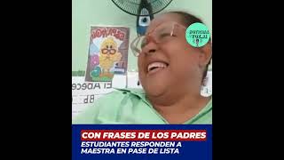 VIDEO VIRAL DE PROFESORA ENSEÑÁNDOLE A LOS NIÑO