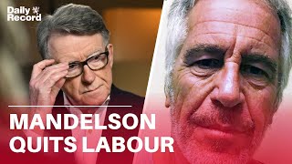Epstein files: Lord Mandelson resigns Labour membership as US pressure grows