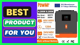 PowMr 6.2KW 4.2KW Hybrid Solar Inverter