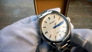 Unboxing of the Seiko Presage SARX033