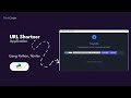 🚀 Build a URL Shortener App with Python & Tkinter | Python Project for Beginners #coding #python