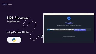 🚀 Build a URL Shortener App with Python & Tkinter | Python Project for Beginners #coding #python
