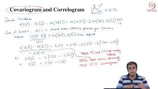 Covariogram and Correlogram