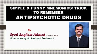 MNEMONICS/ TRICK TO REMEMBER ANTIPSYCHOTIC DRUGS