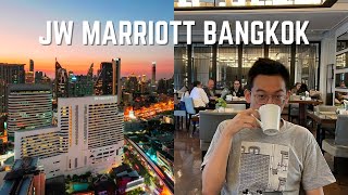 JW Marriott Bangkok hotel review with Executive Lounge access!