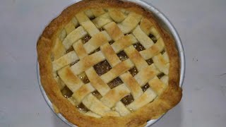 ఎగ్ లెస్ ఆపిల్ ఫై / BRITISH EGGLESS  APPLE PIE/ APPLE DESSERT/EGGLESS APPLE PIE