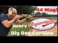 Henry Rifle Big Boy Carbine .44 Magnum Lever Action Rifle Review (HD)