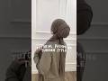 TUTORIAL PASHMINA TURBAN KEKINIAN SANGAT MUDAH #headscarf #turban