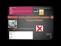 NoSuchElementException in Selenium