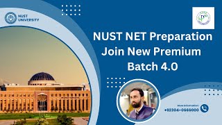 NUST NET 3 Online Preparation New Batch 4.0 I How to Prepare NUST Entry Test 2025 I NUST Admission