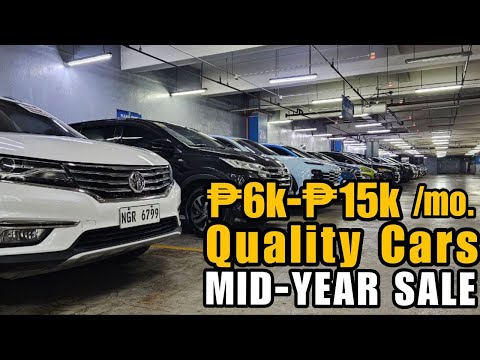 Second Hand Cars Mid Year Sale 2024 SUV at Kotse 15k lang a month Low Budget Available