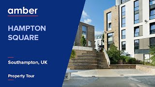 Property Tour | Hampton Square, Southampton | Student Accommodation in UK | amber