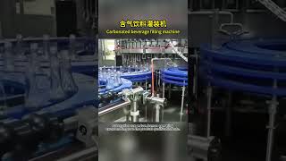 Carbonated beverage filling production line