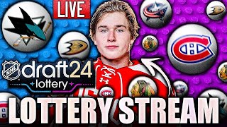 2024 NHL DRAFT LOTTERY LIVE STREAM (MACKLIN CELEBRINI LOTTO, ANSWERING YOUR QUESTIONS, HOCKEY CARDS)