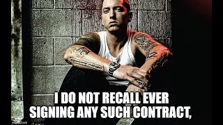 Eminem is sued for emotional damages