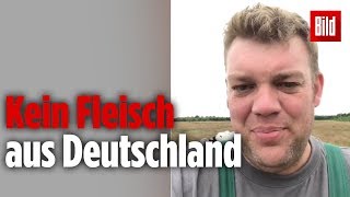 Landwirt ist sauer auf die deutschen Politiker