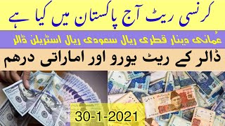 آج کے کرنسی ریٹ پاکستان میں ! اماراتی درھم سعودی ریال ! Today Currency Rate in Pakistan!