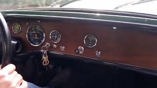 1967 Sunbeam Alpine Driving