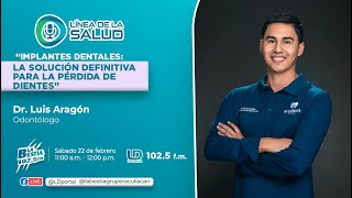 Línea de la Salud tendrá en retransmisión  el programa con el Dr. Luis Aragón,