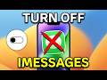 How To Turn Off iMessage On iPhone (WORKING 2026!)