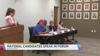 Mayoral candidates appeal to voters at Kingsport Mayoral Forum