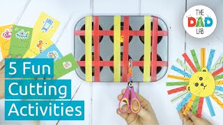 How to Use Scissors | 5 Fun Cutting Activities for Children