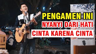 CINTA KARENA CINTA - JUDIKA (LIVE AKUSTIK) COVER BY TRI SUAKA