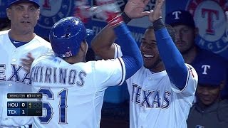 HOU@TEX: Chirinos puts Rangers up with solo dinger