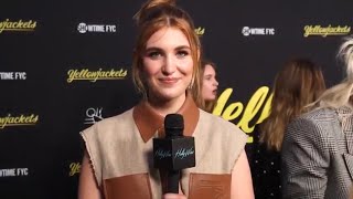 Sophie Nelisse Shares Fun Adventures With "YellowJackets" Cast! | Hollywire