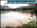 rivers overflowing in the vicinity of chittoor damala pond