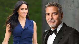 George Clooney Defends 'Pursued and Vilified' Meghan Markle