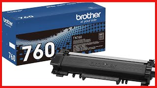 Brother Genuine Cartridge TN760 High Yield Black Toner,1 Pack