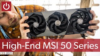 MSI's Top Shelf RTX 50 Series GPUs