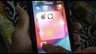 How to pull apps out of a folder onto your home screen on iPhone