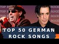 Top 50 German Rock Songs. Best German Rock Music.