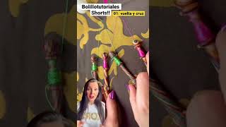 Bolillotutoshorts!!! 01: Vuelta y Cruz #encaje #encajedebolillos #bolillos #bobbinlace