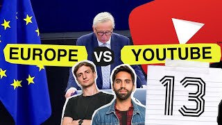 YouTube is Changing: Article 13 Explained