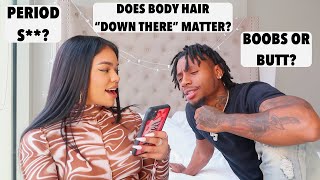 Asking My Boyfriend **JUICY** Questions Girls Are Too Afraid to Ask