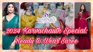 DIWALI SPECIAL : NEW READYMADE SAREE COLLECTION | READY TO WEAR SAREE | BELT SAREES