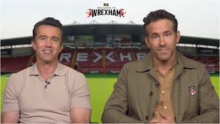 Ryan Reynolds & Rob McElhenney EXTREMELY BULLISH over Wrexham’s future ⭐️ | ESPN